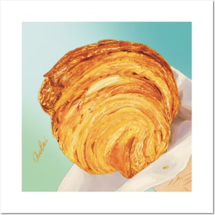 Croissant Posters and Art